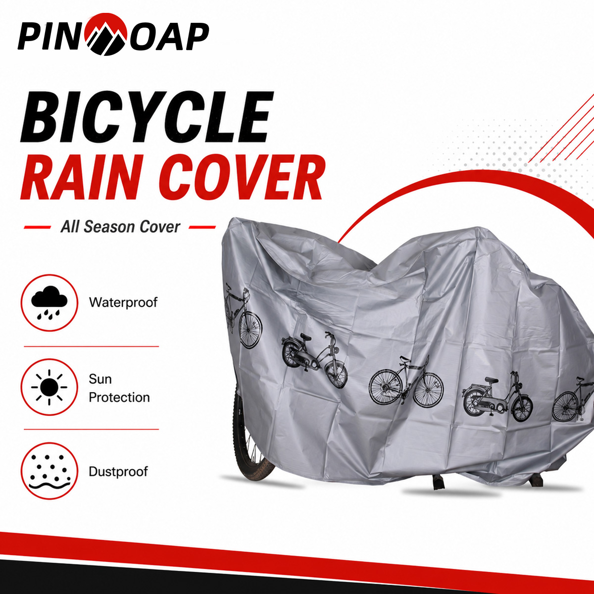 Cyclo Gear - PINMOAP - Funda impermeable universal para