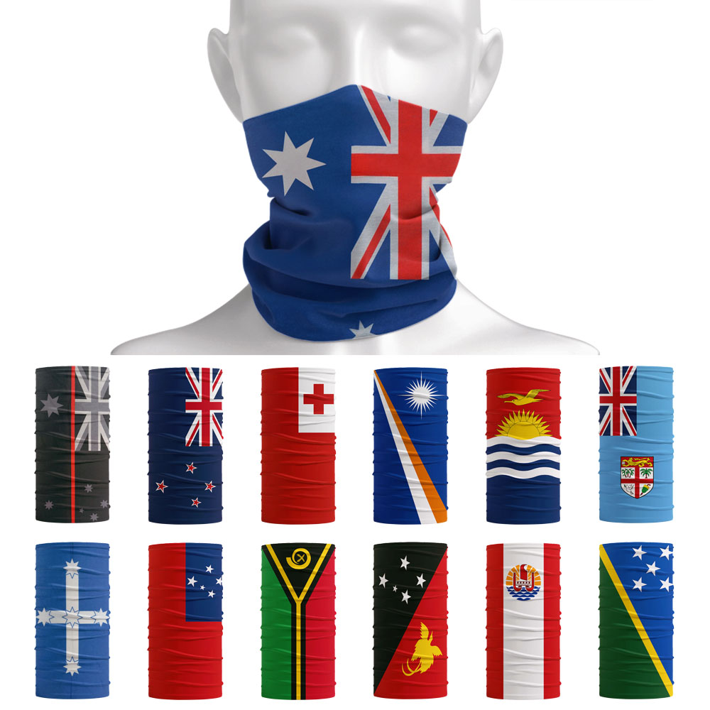 Cycling Gear New Zealand - Polaina para el cuello con diseño