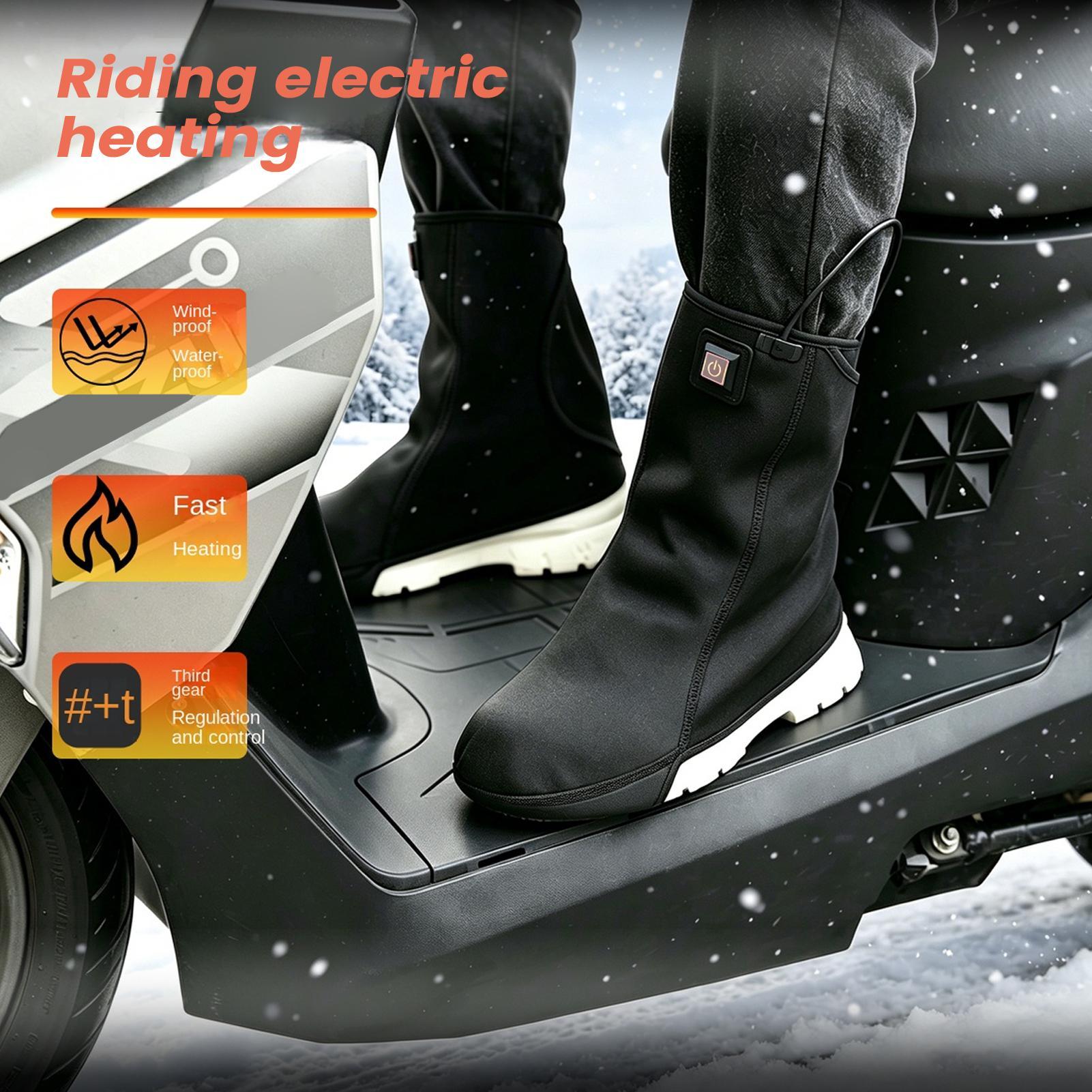 Cycling Shoe Covers - Cubrezapatillas de ciclismo con calefacción, calentadores
