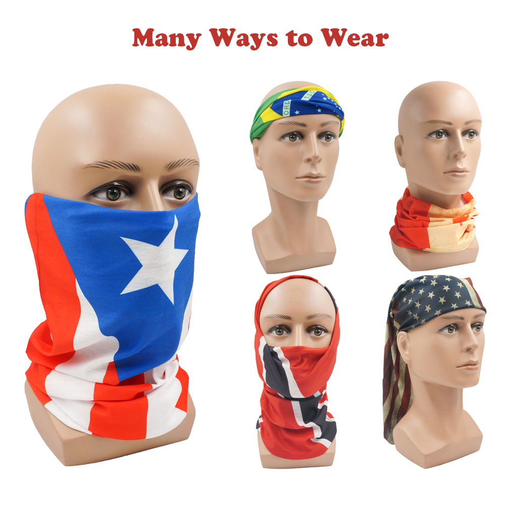 Bandana sin costuras con bande - Cycling Gear New Zealand reseña y precio