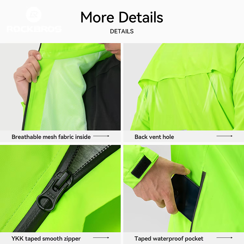 Impermeable para Ciclismo ROCK - Cycling Gear Women Sale reseña y precio