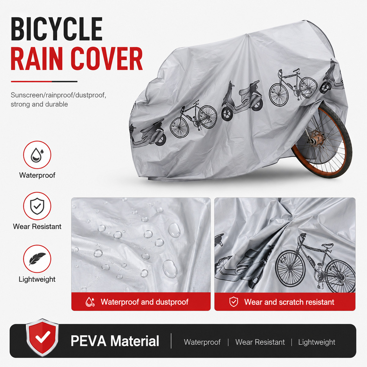 PINMOAP - Funda impermeable un - Cyclo Gear reseña y precio