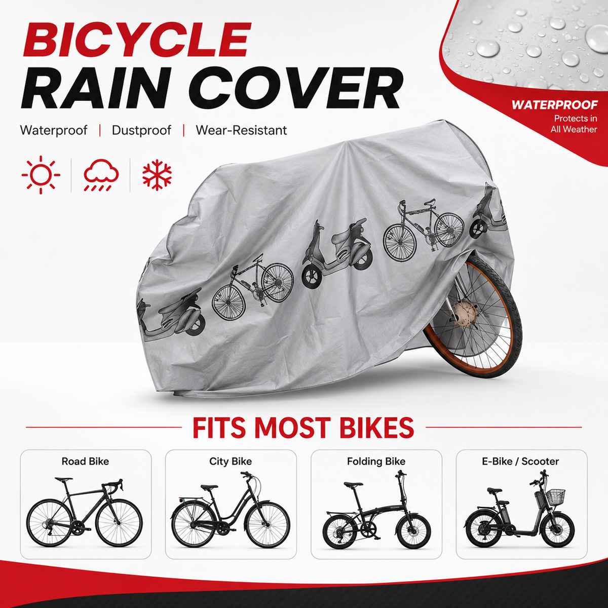 PINMOAP - Funda impermeable un - Cyclo Gear reseña y precio