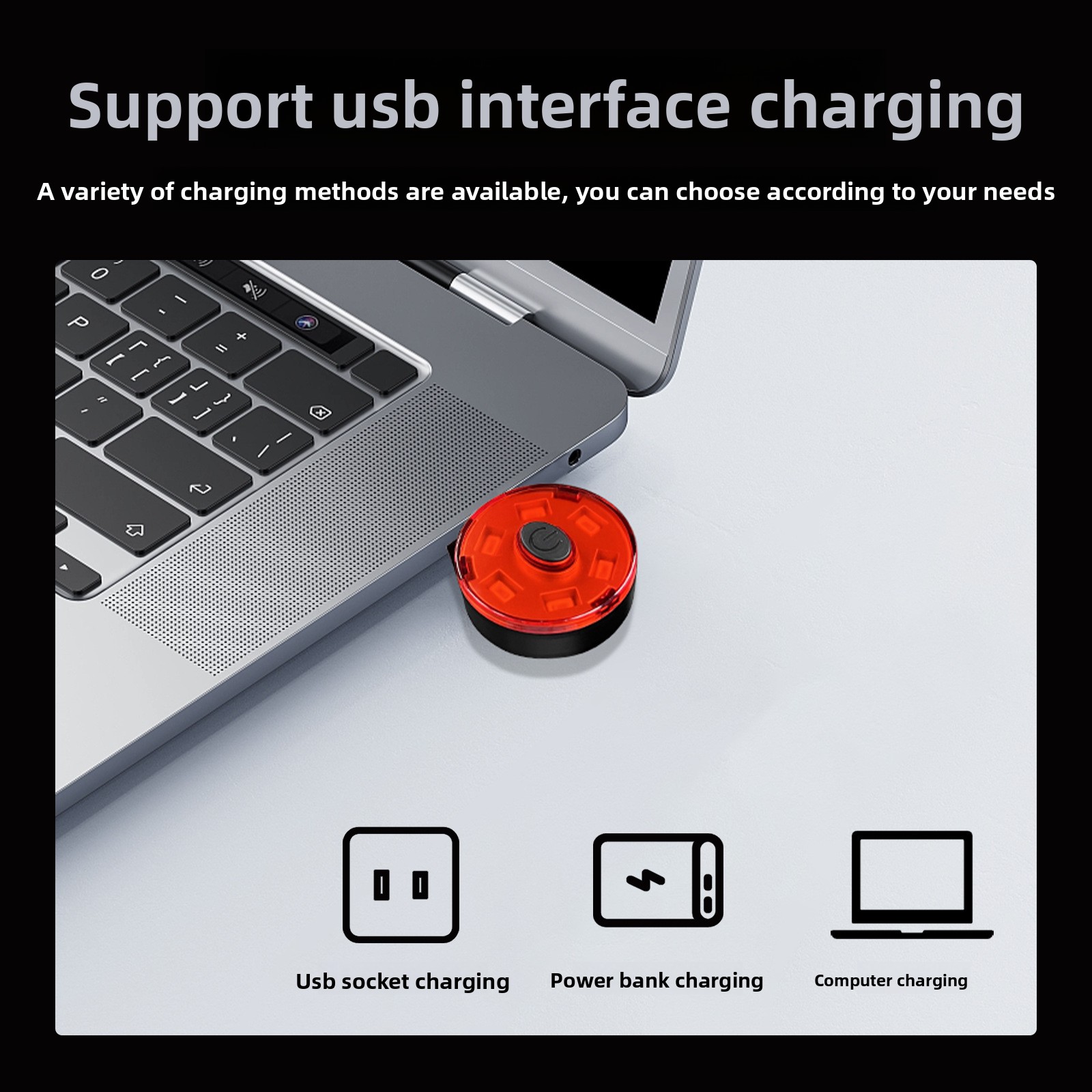 Luz Trasera LED Recargable por - Cycling Gear Helmet reseña y precio