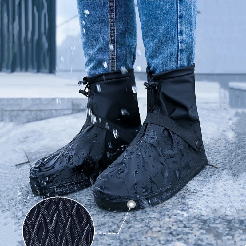 Cubrezapatos Impermeables Anti - Cycling Shoe Covers reseña y precio