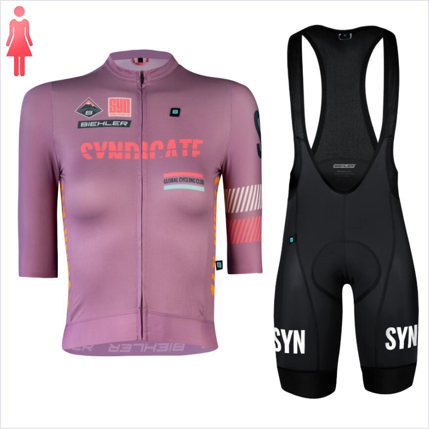 SYN-Jersey de manga corta y pa - Cycling Gear Women Sale reseña y precio