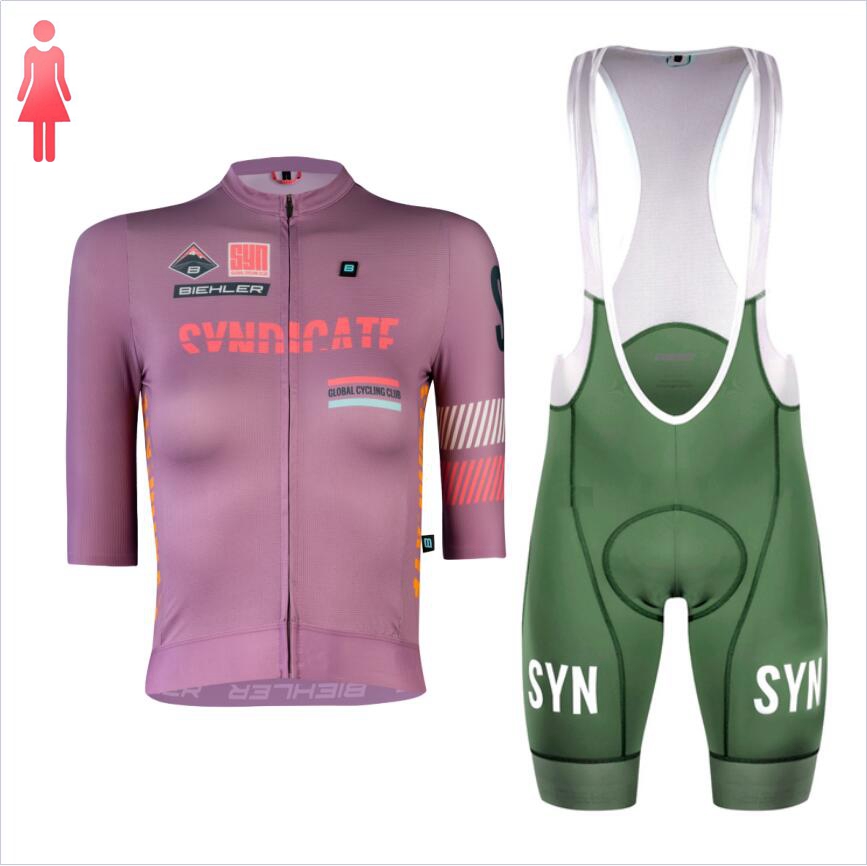 SYN-Jersey de manga corta y pa - Cycling Gear Women Sale reseña y precio