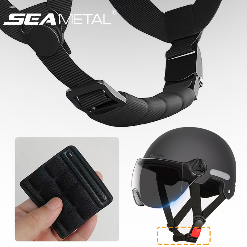 SEAMETAL-almohadilla para la b - Cycling Gear Helmet reseña y precio
